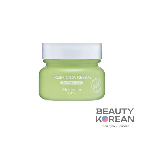 Питательный крем для лица Vegan Green Mild Fresh Facial Cream, 60мл