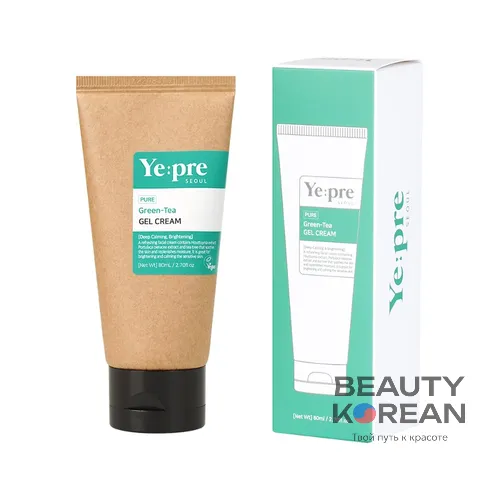 Крем гель для лица с зеленым чаем Green Tea Gel Cream, 80мл