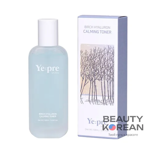 Успокаивающий тонер с гиалуроновой кислотой Birch Hyaluron Calming Toner, 100мл