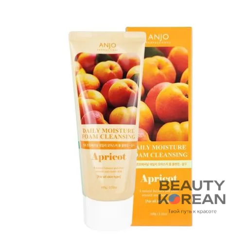 Пенка для умывания с абрикосом Daily Moisture Apricot Foam Cleansing, 100гр