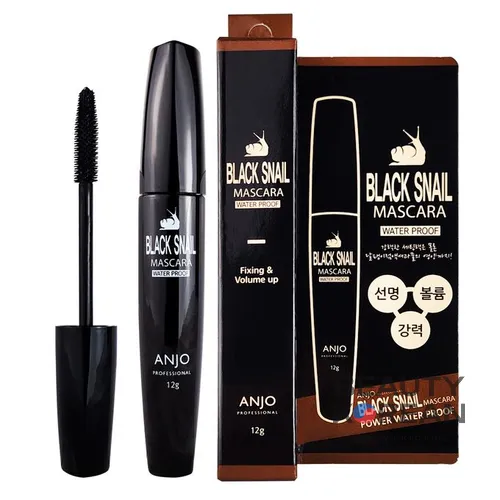 Водостойкая тушь для ресниц Black Snail Waterproof Mascara, 12гр