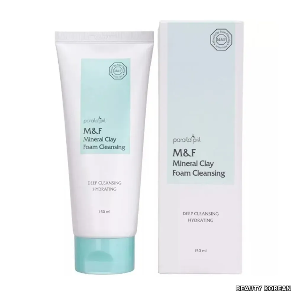 Минеральная пенка для умывания Paralapiel M&F Mineral Clay Foam Cleansing, 150мл
