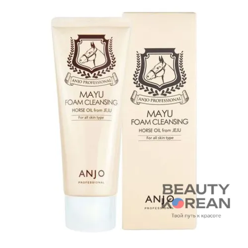 Пенка для умывания с лошадиным жиром Mayu Foam Cleansing, 100гр - копия